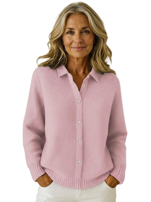Nofar | Klassische Strickjacke mit Knopfleiste