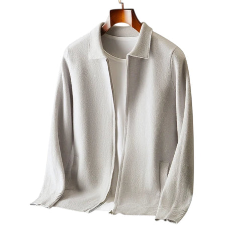 Quinton | Stilvolle Strickjacke mit Reissverschluss
