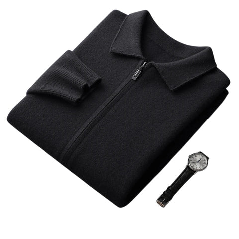 Quinton | Stilvolle Strickjacke mit Reissverschluss