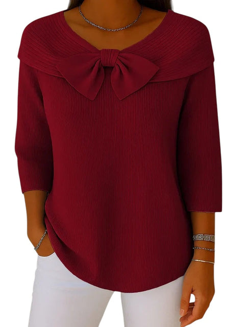 Mylie | Strickpullover mit Rundhalsausschnitt