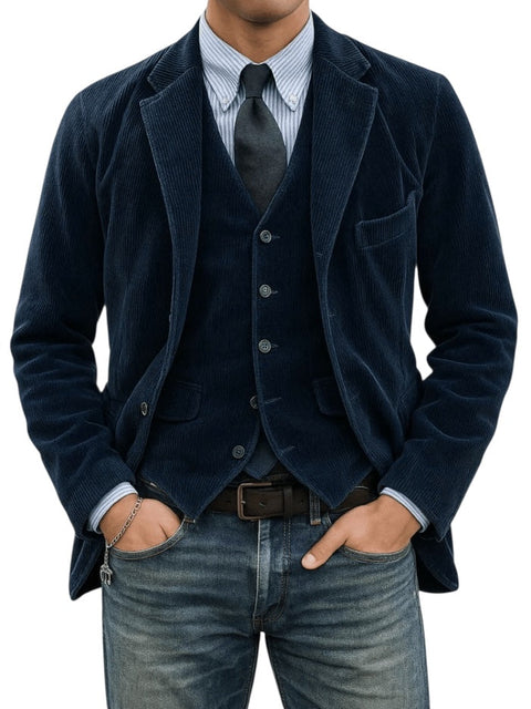 Steffen | 2-teiliges Set: Blazer und Weste