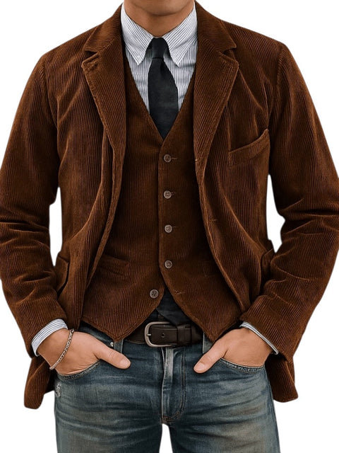Steffen | 2-teiliges Set: Blazer und Weste