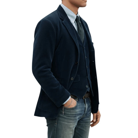 Steffen | 2-teiliges Set: Blazer und Weste