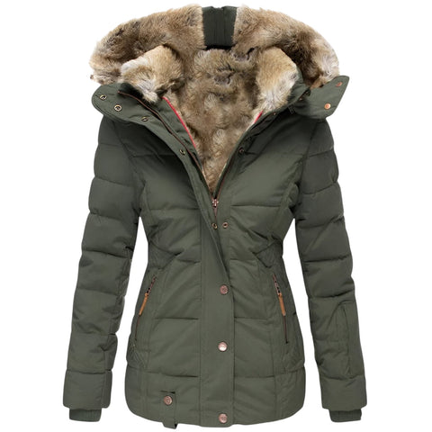 Annamarie | Stilvolle Winterjacke mit Kunstfell