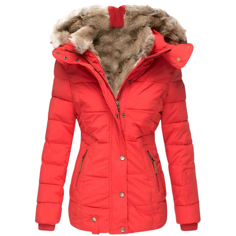 Annamarie | Stilvolle Winterjacke mit Kunstfell