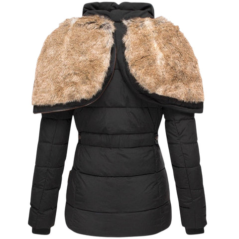 Annamarie | Stilvolle Winterjacke mit Kunstfell