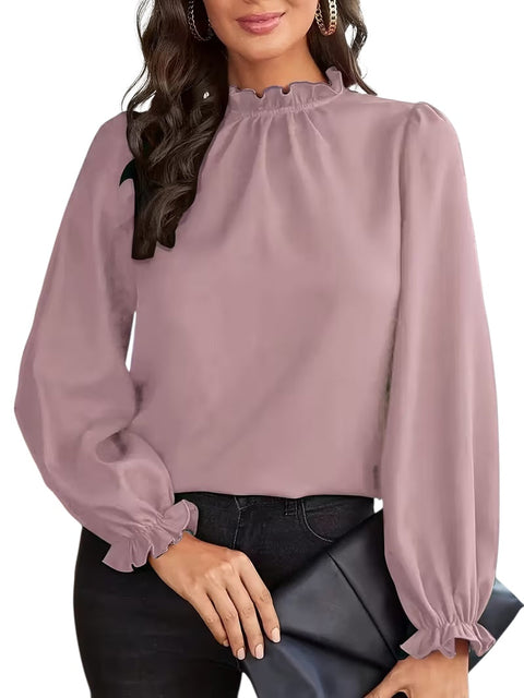 Aylin | Bluse mit Rüschenkragen