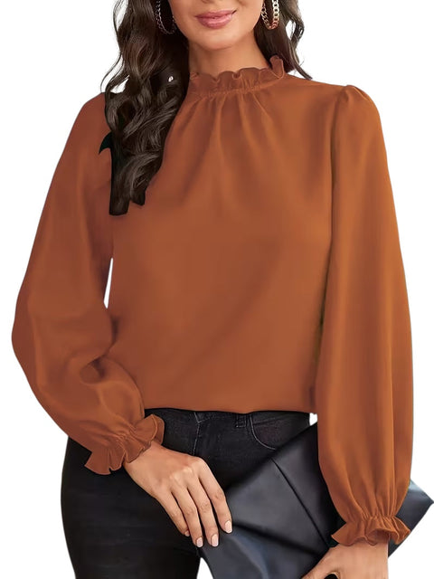 Aylin | Bluse mit Rüschenkragen