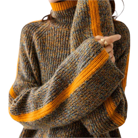 Breseis | Vintage Rollkragenpullover
