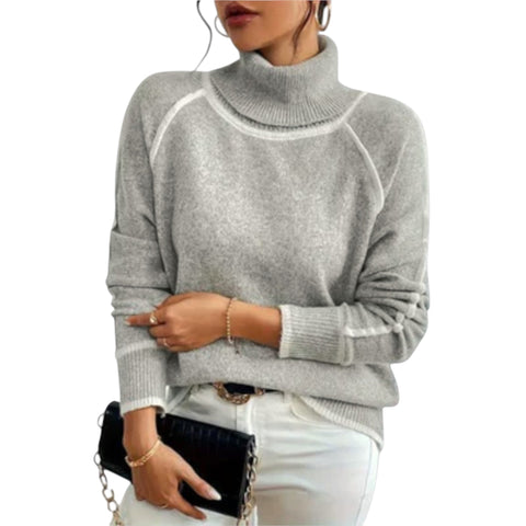 Rosalie | Lässiger Rollkragenpullover