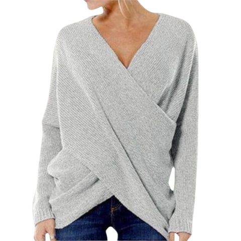 Heidi | Gekreuzter Pullover