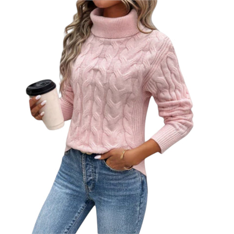 Anisa | Eleganter Rollkragenpullover aus Strick