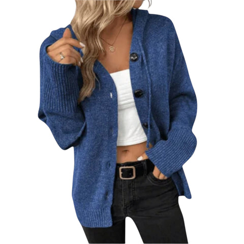 Brittan | Strickcardigan mit Knöpfe