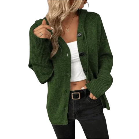 Brittan | Strickcardigan mit Knöpfe