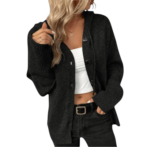 Brittan | Strickcardigan mit Knöpfe