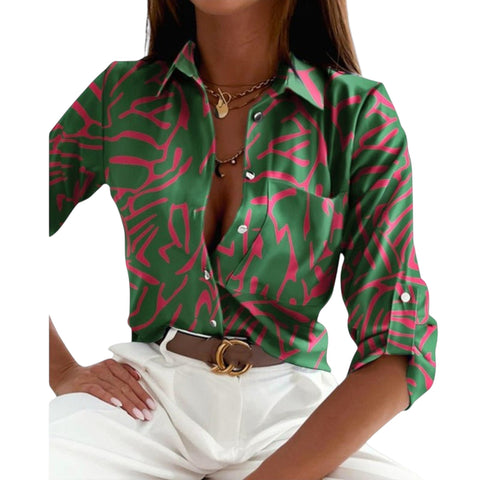 Eloria | Bluse mit klassischem Kragen