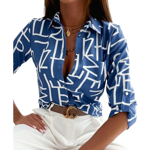 Eloria | Bluse mit klassischem Kragen