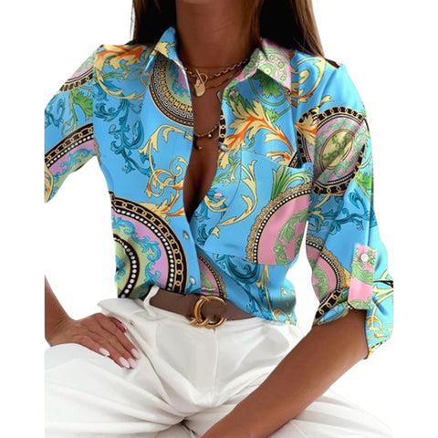 Eloria | Bluse mit klassischem Kragen
