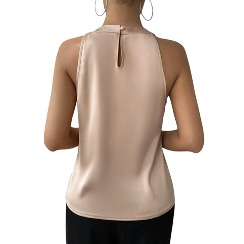 Arlisse | Schicke Satinbluse mit Off-Shoulder-Design