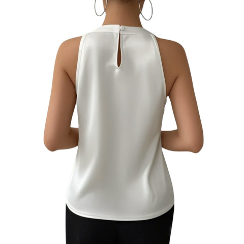 Arlisse | Schicke Satinbluse mit Off-Shoulder-Design
