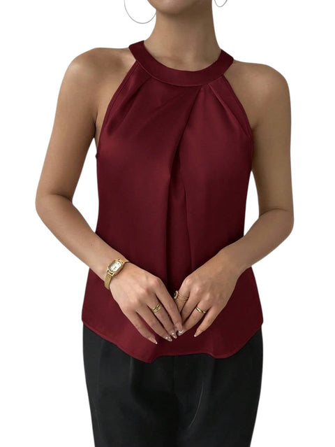 Arlisse | Schicke Satinbluse mit Off-Shoulder-Design