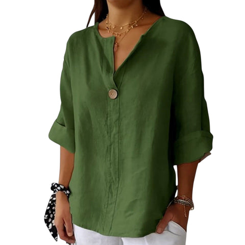 Altheline | Stilvolle Bluse mit V-Ausschnitt