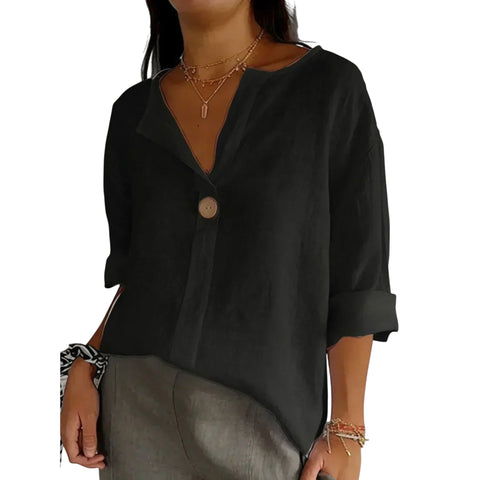 Altheline | Stilvolle Bluse mit V-Ausschnitt