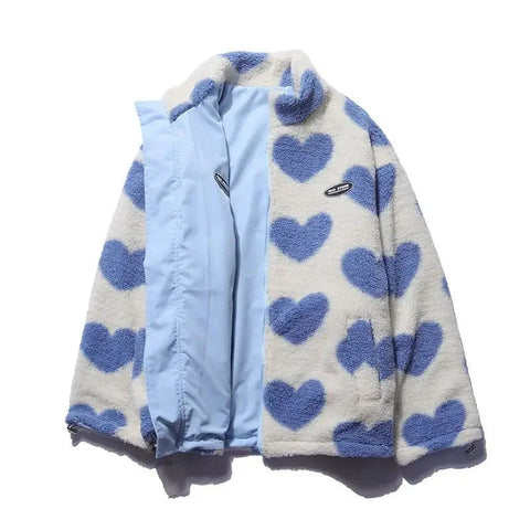 Kanika – Wendejacke Mit Herz Muster