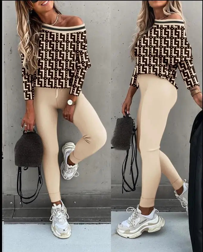 Zanira – Edles Co-Ord-Set mit Gigotärmeln + Hose