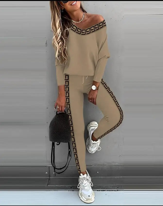 Zanira – Edles Co-Ord-Set mit Gigotärmeln + Hose