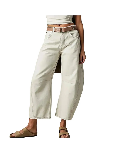 Zoe | Jeans mit weitem Bein und klarer Silhouette