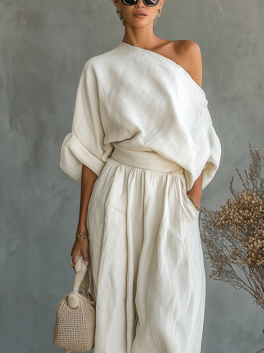 Mila™ | Zweiteiliges Set mit schulterfreien Designs
