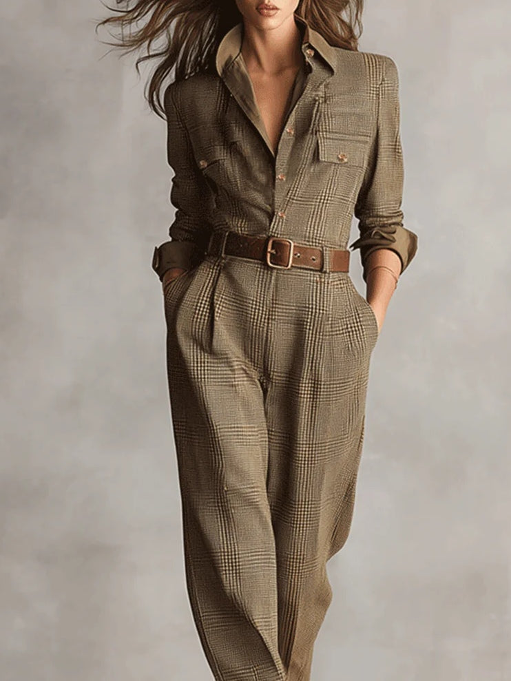 Anna™ | mono elegante kariert