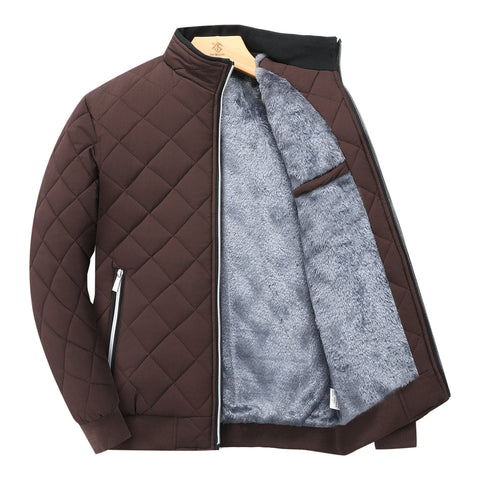 Vernoire™ – Gefütterte Herren Winter-Steppjacke