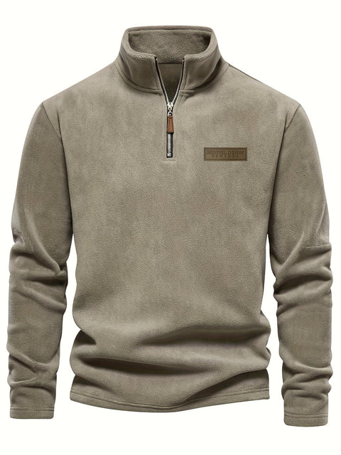 FleeceWarm™ – Herren Winter-Halbzippullover (Regular Fit)