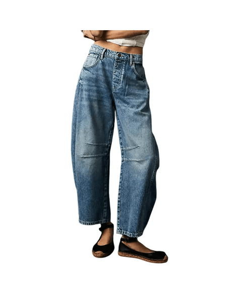 Zoe | Jeans mit weitem Bein und klarer Silhouette