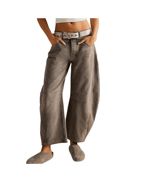 Zoe | Jeans mit weitem Bein und klarer Silhouette