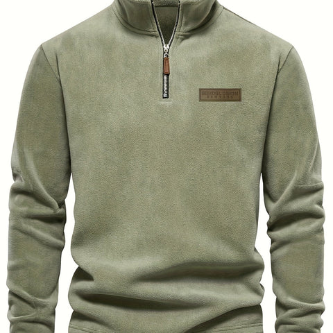 FleeceWarm™ – Herren Winter-Halbzippullover (Regular Fit)