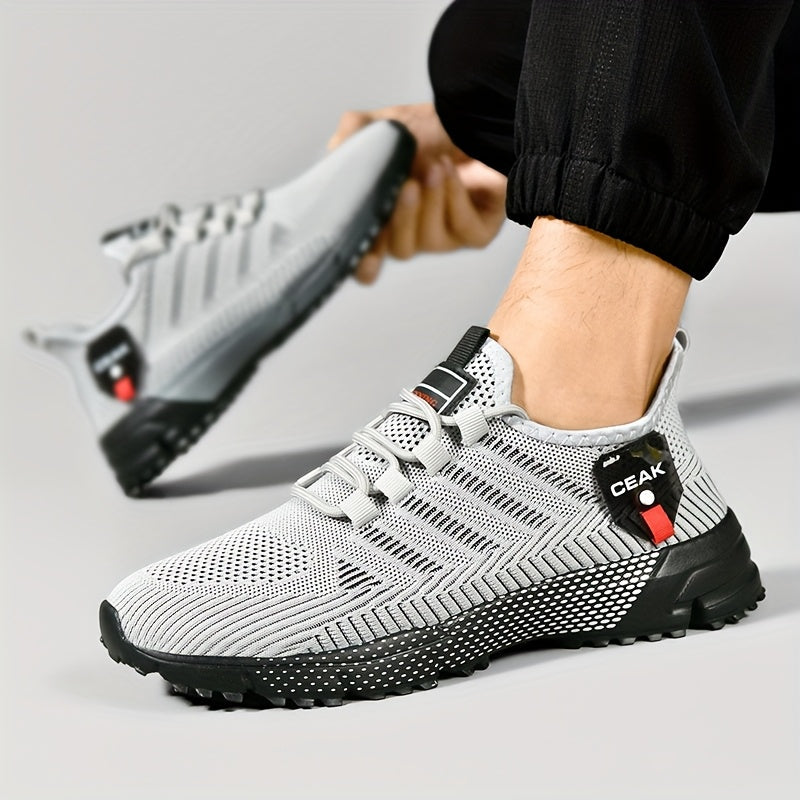 Leichte Low-Top Herren Mesh-Sneaker mit EVA-Dämpfung