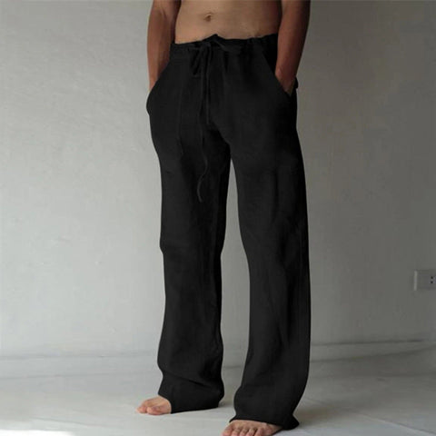 Herren Freizeithose im Japanischen Stil – Locker & Atmungsaktiv