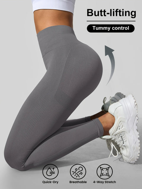 4-Wege-Stretch Leggings, Po-Hebend & Bauchkontrollierend
