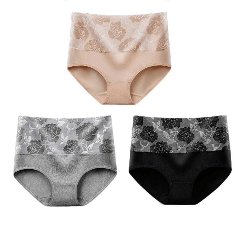 🔥Damen-Slip mit hoher Taille und Bauchkontrolle in Übergröße