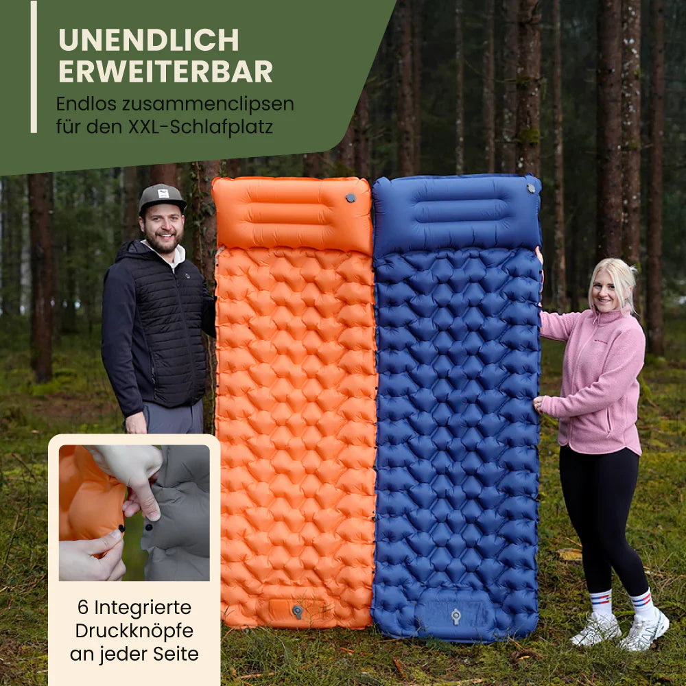 Superleichte und kompakte Isomatte – ideal für Reisen
