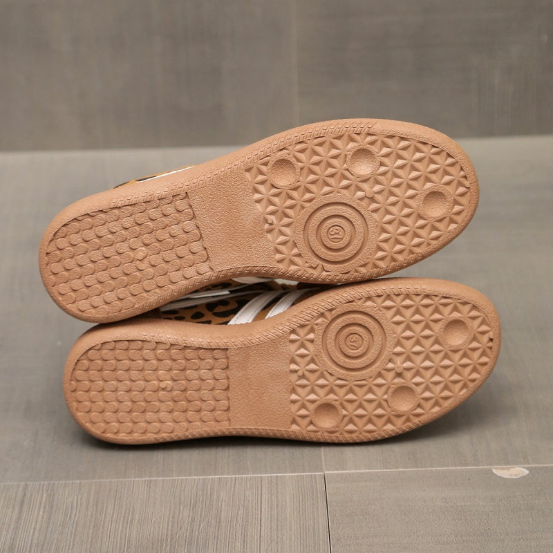 Damen Stylische Runde Zehen Rutschfeste Freizeitschuhe