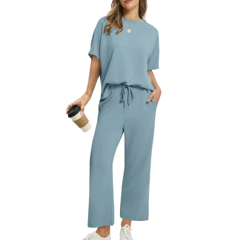 Liora™ – Weiches Damen-Set mit Oberteil & Hose