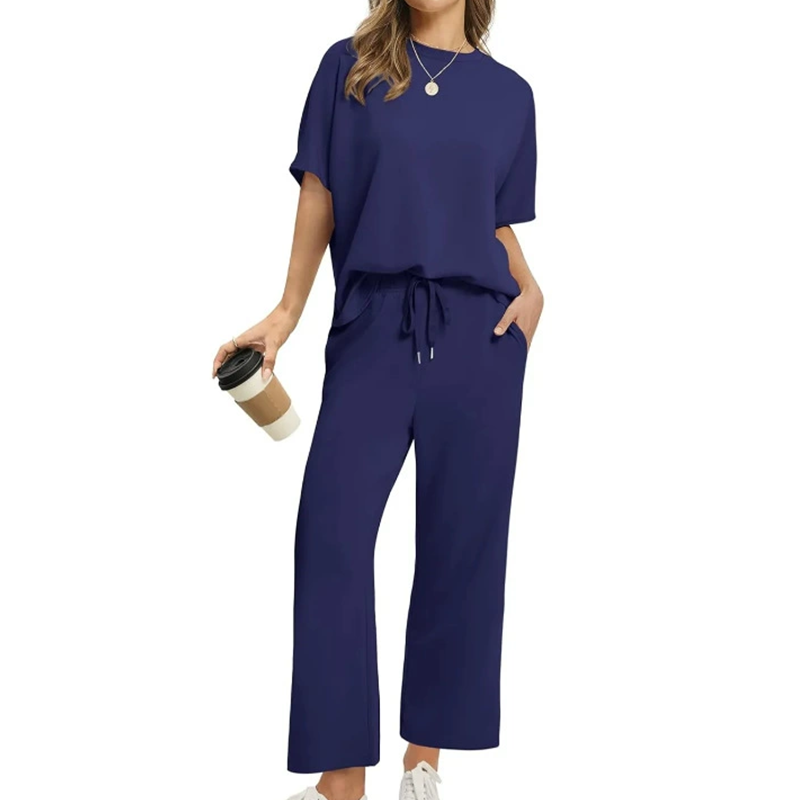 Liora™ – Weiches Damen-Set mit Oberteil & Hose