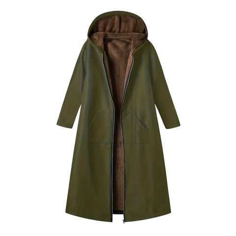 Daniela | Eleganter gefütterter Parka im Vintage-Look