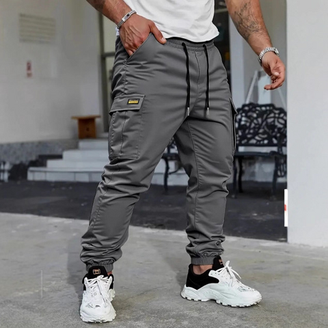 Lässige Cargohose für Herren mit Kordelzug
