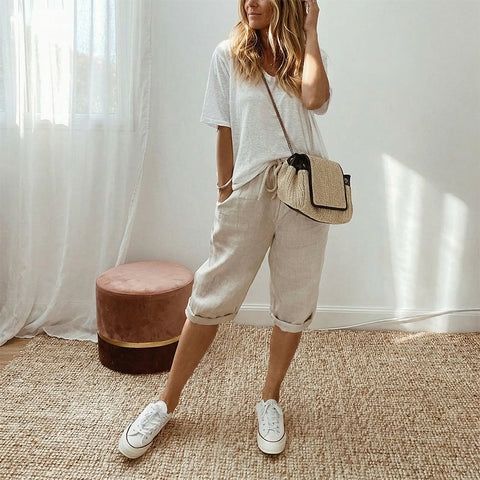 Luftige & leichte Caprihosen für Damen