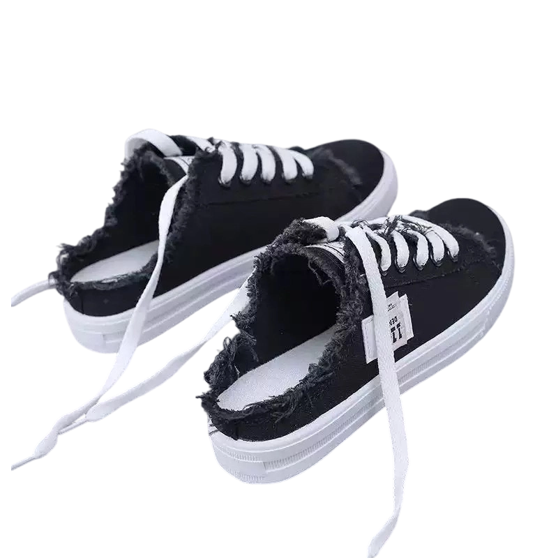 Damen Denim Mule Sneakers – Perfekt Für Einen Lässigen Sommerlook ☀️